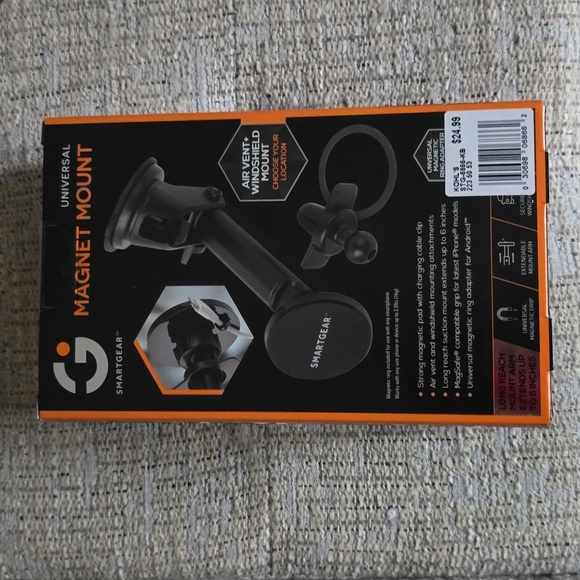 SMARTGEAR BRAND UNIVERSAL MAGNET MOUNT CELL PHONE HOLDER - Picture 6 of 9